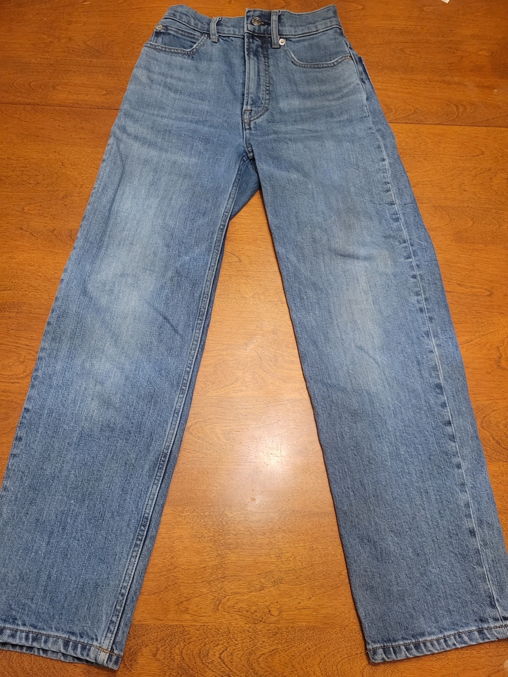 Everlane The Way High Jean | Medium Indigo | 23 Regular